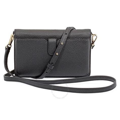 michael kors smartphone crossbody black|michael kors crossbody wallet.